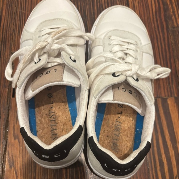 Loci Women X Stylist Classic Panelled Canvas Sneaker Style Seven Sz EUR 37 (6.5) - Picture 7 of 9